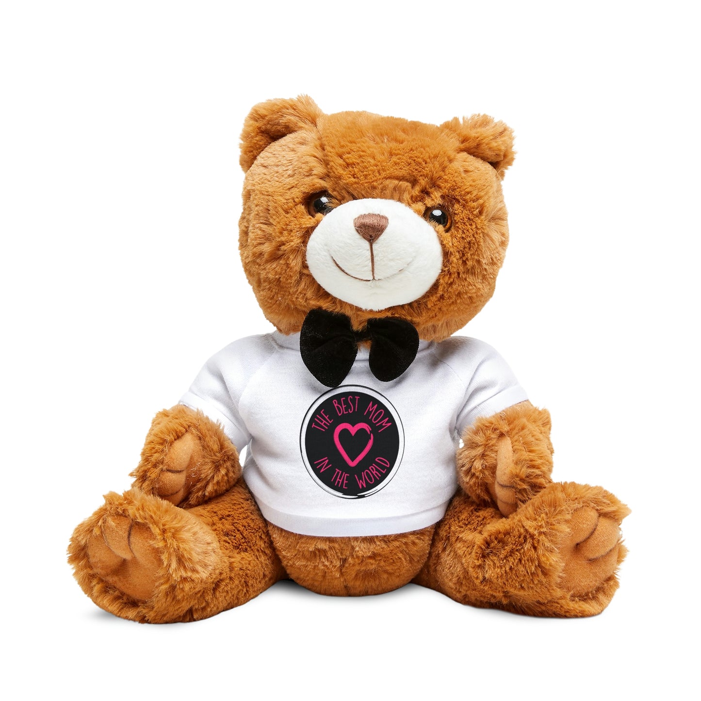 The Best Mom in the World Teddy Bear with T-Shirt