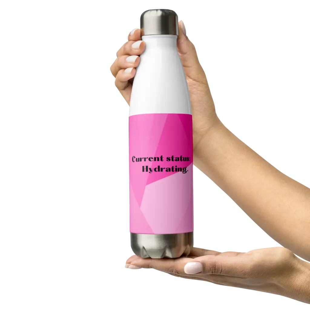 Current Status: Hydrating Stainless Steel Water Bottle FunkyPeacockStore