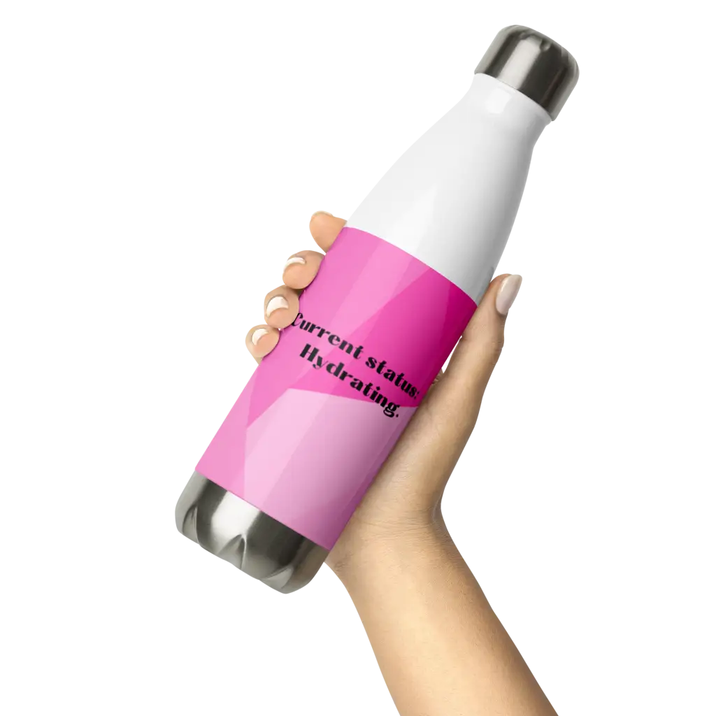 Current Status: Hydrating Stainless Steel Water Bottle FunkyPeacockStore